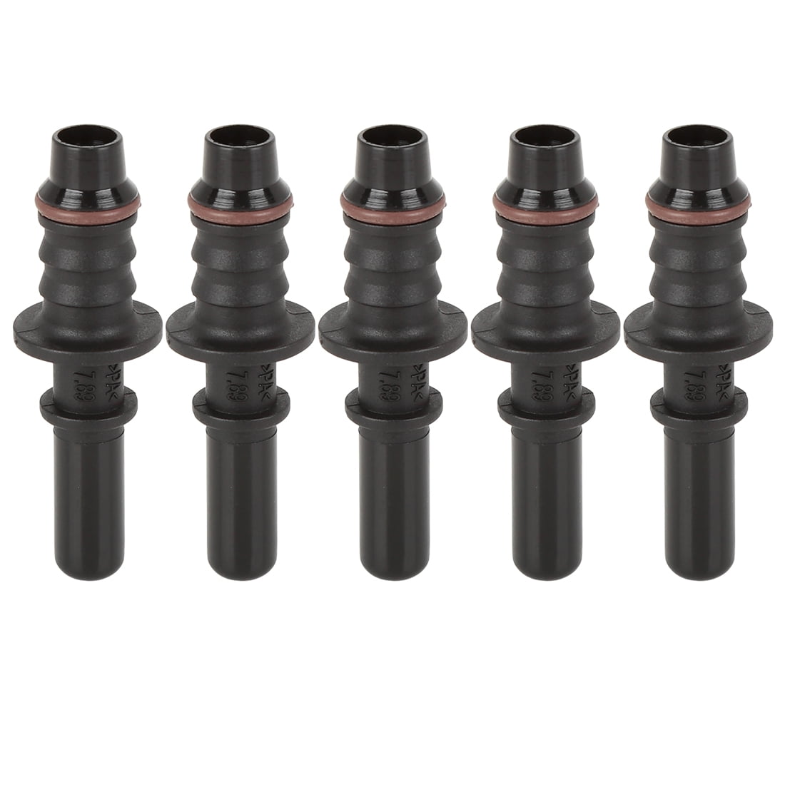 Fuel Line Hose Pipe Quick Release Male Connect Connector 5pcs 7.89mm