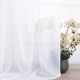 thumbnail image 3 of Paneles de cortinas con dosel para cama 236, decoración del hogar, cenefa de bufanda de gasa transparente para boda (1 panel, 60 x 236, blanco), 3 of 5
