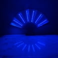 thumbnail image 4 of Ventilador de discoteca plegable con luz LED de 10 pulgadas, barra de ambiente luminoso, accesorios de actuación, ventilador de tela de seda, 4 of 6