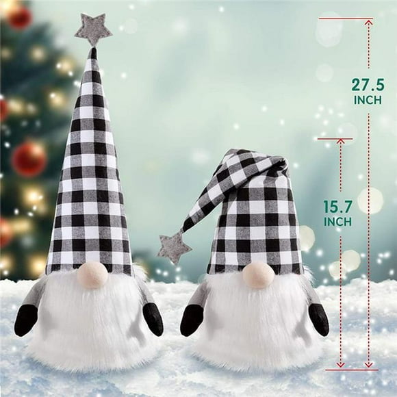 Wow 400033 Gnome Tree Top, Wihte & Black