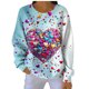 thumbnail image 3 of TaTaai Hoodies Shirts for Women Early Fall Long Sleeve Tops Vintage Graphic Outfits Tops Fashion Pullover Tees Gift, 3 of 6