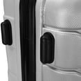 Elite Luggage Omni 3Piece Hardside Spinner Luggage Set, Grey