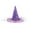 Purple, variant on Halloween Baby Hats Decorative Props Roleplay Headdress Bow Caps Wizard HatToddler Hat Purple One Size