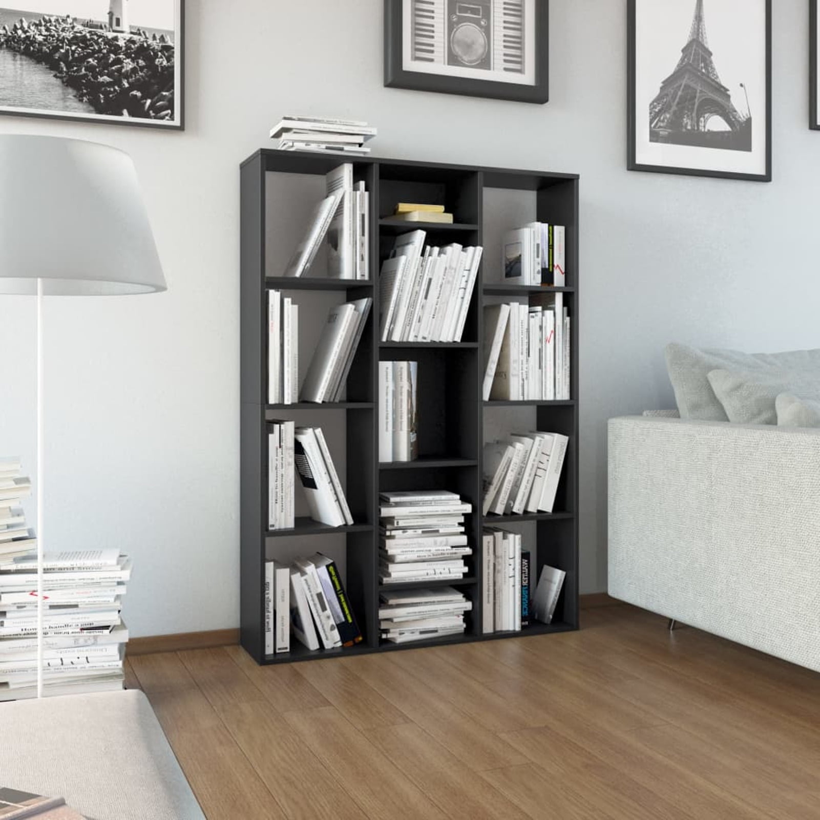 Details about   Room Divider Book Shelf Rack Storage Organizer Book Cabinet Bookcase Display 