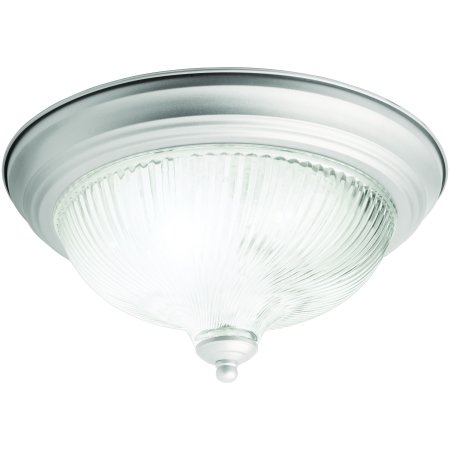 Chapter 13 25 Flushmount Ceiling Light W Led Bulbs Satin Nickel