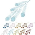thumbnail image 2 of Coofit 2PCS Artificial Flower Lifelike Peacock Tail Fake Plant Fake Flower for Wedding, 2 of 6