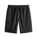 thumbnail image 3 of EOYWHK Running Shorts Men Quick Dry Breathable with Pockets Mens Quick Dry Shorts Soft Lightweight Breathable for Workout Training Outdoor Black, Size XXXL, 3 of 5