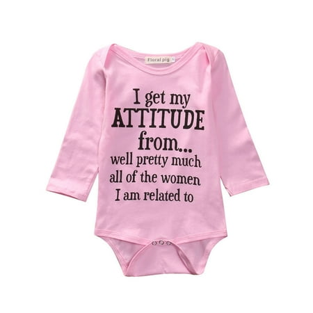 

LisenraIn Infant Baby Girl Clothes Toddler Kids Long Sleeve Cotton Bodysuit Jumpsuit Outfit