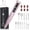 Cordless Pink Nail Drill, variant on Cordless Drill, 35000RPM Professional Efile Drill Machine, LCD Display Rechargeable Portable Electril Drill with 12 count Bits and 6 count Sanding Bands for Nails Gel Polish Remover