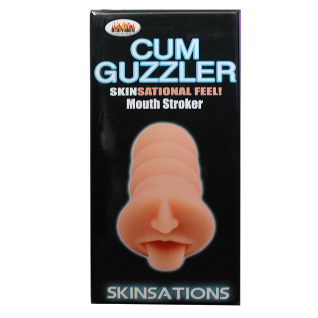 Hott Products Unlimited Skinsations Cum Guzzler Stroker con lubricante