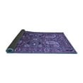 thumbnail image 2 of Ahgly Company Indoor Square Persian Blue Traditional Area Rugs, 7' Square, 2 of 4