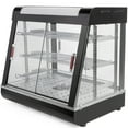 thumbnail image 2 of Barton 27" Countertop Commercial Food Warmer Display, 3-Tier Pizza Pastry Case w/LED, Removable Shelves, 2 of 7