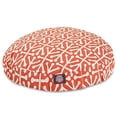 thumbnail image 1 of MajesticPet 788995506775 Lit Rond pour Animal Aruba de 30 Po, Orange - Petit, 1 of 4