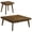 Walnut - 2-Piece, variant on Westerly 3-piece Square Coffee and End Table Set Walnut