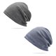 thumbnail image 1 of Gorro de punto con estilo y moda de 2 uds., gorro de calavera con transpirabilidad y elasticidad, gorros de punto unisex para adultos para hombres y mujeres, talla única, 1 of 7