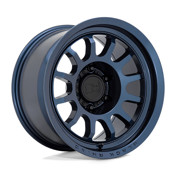 Black Rhino Flow Formed Aluminum Rim BRRPD 20X8.5 5X150 MN-BLUE 10MM, 2085RPD105150U10