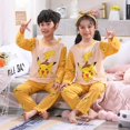 thumbnail image 1 of Sanrio-Pijama de Anime de Hello Kitty para niños, conjunto de ropa de casa de manga larga, pantalones, My Melody Kuromi Cinnamoroll, regalo para niños, 1 of 4