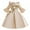 Beige, variant on Baby Girl Dresses Floral Pageant Gown Birthday Play Dress Beige 100 2Y-3Y