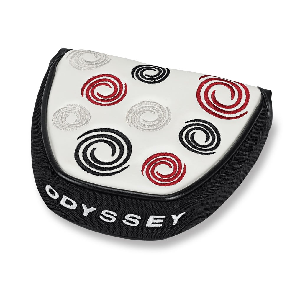 NEW Odyssey Swirl White Mallet Putter Cover Headcover