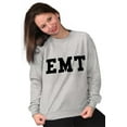 thumbnail image 4 of EMT First Responder Paramedic Rescue Unisex Plus Fleece Graphic Sweatshirt Brisco Brands 5X, 4 of 5