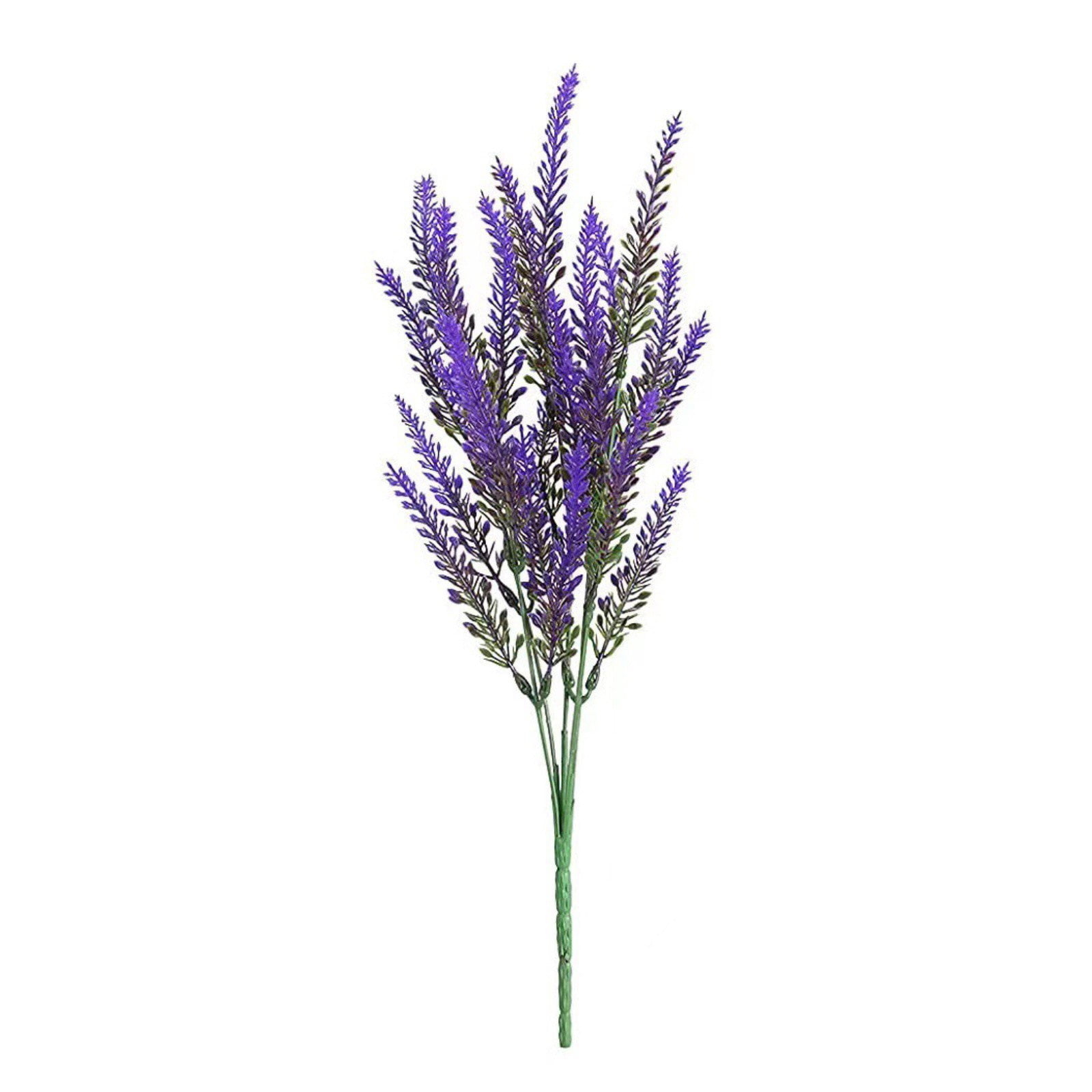 4/12 Bundles Artificial Flowers Purple Flowers Lavender for Home Table Indoor Outdoor Wedding Centerpieces Home Office Kitchen Garden Decor,15-inch