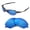 Ice Blue Coated - Polarized, variant on Walleva Fire Red Polarized Replacement Lenses for Oakley Romeo 2.0 Sunglasses