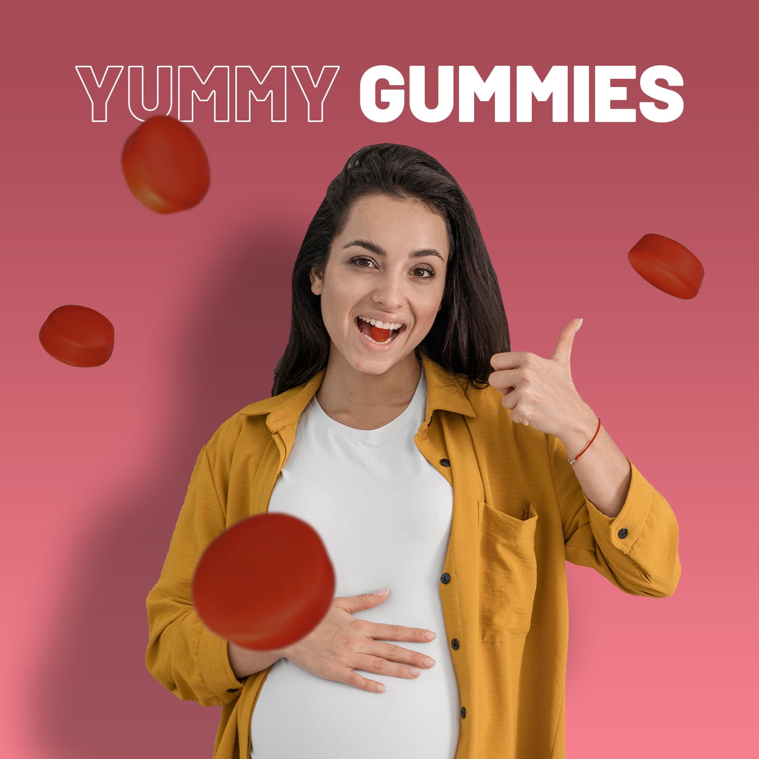 Prenatal Care Gummies | 60 Vegan Pro Gummies | Yummy Gummies with Essential Prenatal Vitamins & Minerals | 400mcg Folic Acid | Pregnancy Support Vitamins for Women by Prowise