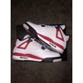 thumbnail image 2 of Ni - ke Mens Size 11.5 - Ni - ke Air Jordan 4 Retro Red Cement White Black (DH6927-161) NEW, 2 of 5