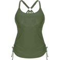 thumbnail image 1 of ORUYROP Haut de Maillot de Bain Tankini pour Femmes Uniquement Hauts de Tankini Sans Bas, 1 of 6