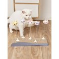 thumbnail image 2 of 1pc Cat Toy With Real Feathers & Chicken Feathers, No Scratching Board Included, 2 of 5