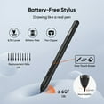 thumbnail image 4 of Shining S640 Graphic Drawing Tablet 6. 3x 4 inches Pen Tablet with 8192 Pressure Sensitivity Battery-Free Stylus, Digital Pen Tablet for Linux, Mac, Windows PC and Android OSU, 4 of 11