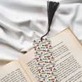 thumbnail image 6 of Kdxio Art Of Living Print Metal Tassel Bookmarks,Perfect Gift for Art Lovers and Bookworms Metal Bookmarks for Women, 6 of 8