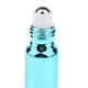 thumbnail image 4 of 3 frascos de perfume con rodillo para aceites esenciales, mini viales de vidrio. Cielo azul, 4 of 9