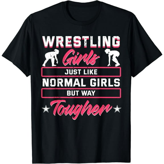Wrestling Girls Wrestler Wrestle Folkstyle Submission T-Shirt