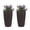 01 + Brown + 2pcs/carton+5, variant on Set of 2 22 Inch Faux Rattan Tall Planters Outdoor Indoor Automatic Watering Flower Pots with Water Level Monitor White