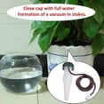 thumbnail image 5 of Sistema de riego automático con estacas de riego, paquete de 10, riego por goteo automático de plantas de liberación lenta para interior y exterior., 5 of 5
