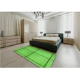 thumbnail image 5 of Ahgly Company Machine Washable Indoor Rectangle Transitional Emerald Green Area Rugs, 8' x 12', 5 of 7