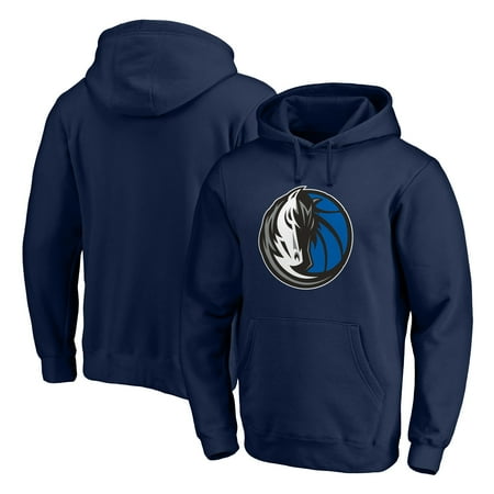 Men's Fanatics Branded Navy Dallas Mavericks Primary Team Logo Pullover Hoodie