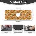thumbnail image 2 of Pofeuu Pumpkin And Sunflower Print Splash Guard for Sink Faucet Sink Gadgets-Splash Guard Behind Faucet Drip Catcher for Kitchen, Bathroom,Sink Mat, 2 of 7