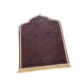 thumbnail image 1 of Prayer Rug, Worship Mat, Portable Area Rugs, Floor Carpet, Irregular Blanket, Prayer Carpet, Prayer Mat for Hajj Brown Small, 1 of 8