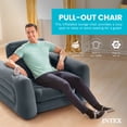 thumbnail image 2 of INTEX Fauteuil-Lit Gonflable Escamotable/matelas Pneumatique Format Simple (Lot de 2), 2 of 8