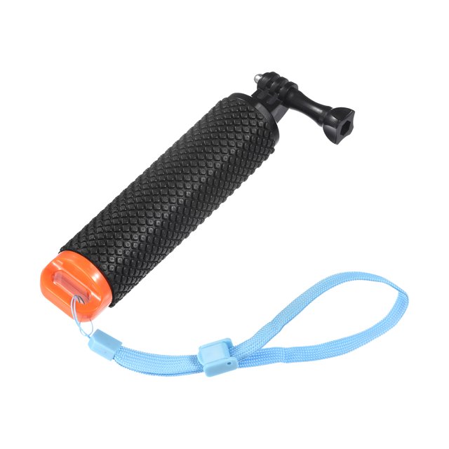 Unique Bargains Poignée Flottante Étanche pour Perche à Selfie avec Sangle de Poignet Réglable, Orange & Noir