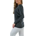 thumbnail image 5 of ToBeInStyle Women's Long Sleeve Dolman Top, 5 of 7