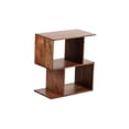 thumbnail image 2 of Hawthorne Collections Portola Solid Acacia Wood Bookcase - Brown, 2 of 10