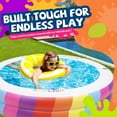 thumbnail image 4 of Inflatable Swimming Pool for Outdoor Garden - Round Pool with 73.5 Inch Diameter, 4 of 5