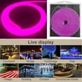thumbnail image 4 of Inteprter FangNymph, 12V, luces Led flexibles, tira de luces de neón a rayas para habitación, suaves decorativos, lámparas impermeables, banda para Iluminación y accesorios luz violeta 5M Inteprter HA001069-16, 4 of 6