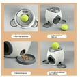 thumbnail image 4 of Automatic Dog Ball Launcher, Interactive Dog Tennis Ball Throwing Machine, Interactive Dog Ball Indoor&Outdoor Thrower, for Small Medium Dogs Fetching Distance 10-30ft, 2 Launch Balls, 4 of 8