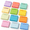 Light Color-Appreciation-24, variant on Light Color Appreciation 24 Count Sticky Notes with Printed Quotes