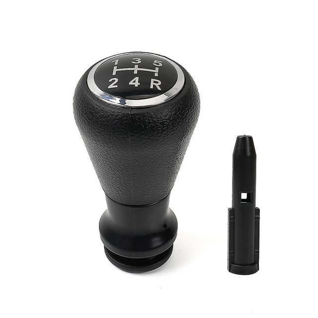 Perilla de palanca de cambios negra de 5 velocidades Citroen Peugeot Shift Handball Peugeot 106 107 205 206 207 306 307 308 (con convertidor)