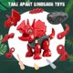 thumbnail image 2 of Toy for 4 5 6 7 Year Old Boys Take Apart Dinosaur Toys for Kids Building Toy Set with Electric Drill Construction Engineering Play Kit STEM Learning f, 2 of 5